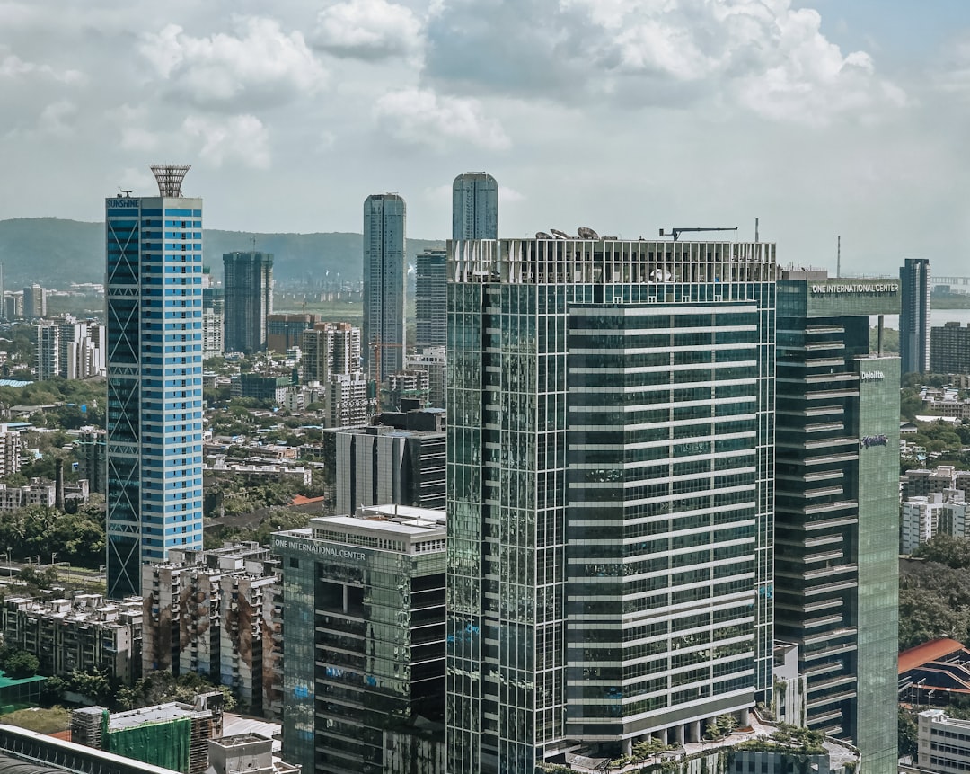 Frankfurt Skyline Finanzmarkt